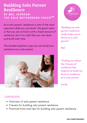 A guide on building solo parent resilience