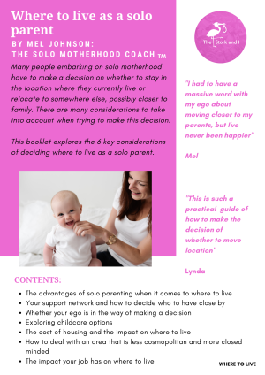 A guide on where to live as a solo parent