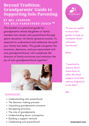 Grandparents' Guide to Supporting Solo Parenting