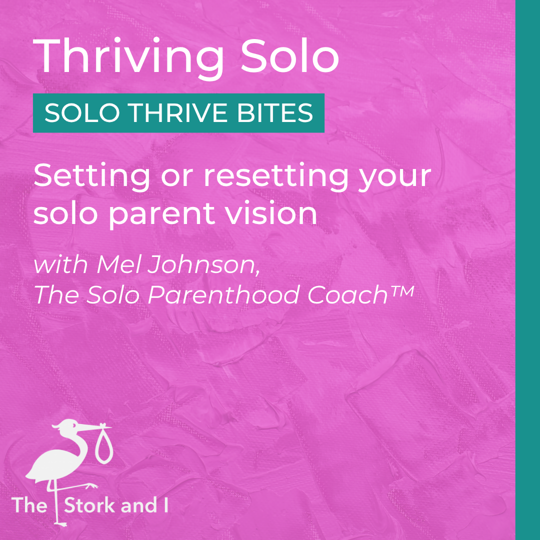 Setting or resetting your solo parent vision